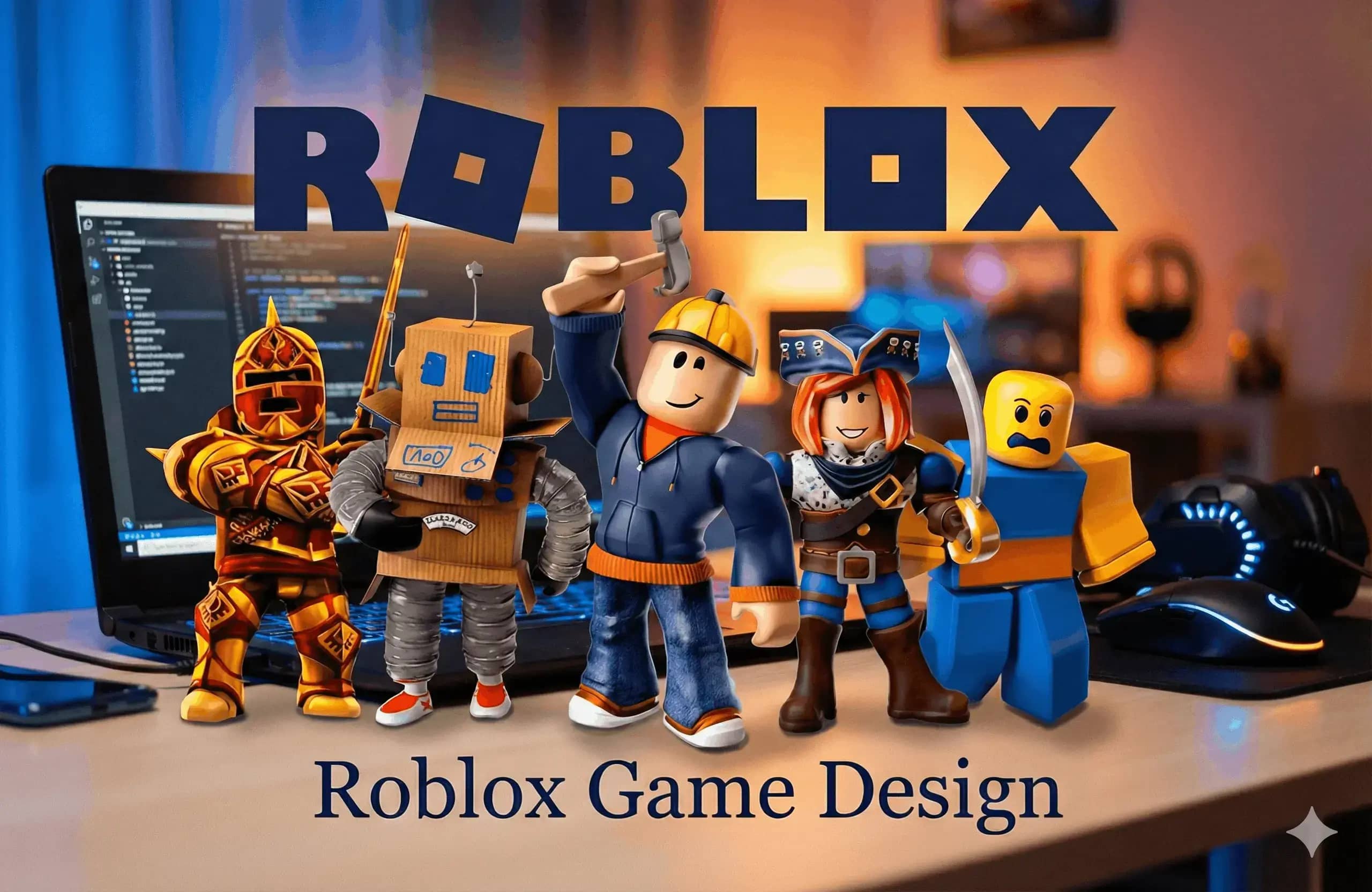 Roblox Game Dev: Master Lua scripting in a collaborative on-site environment.