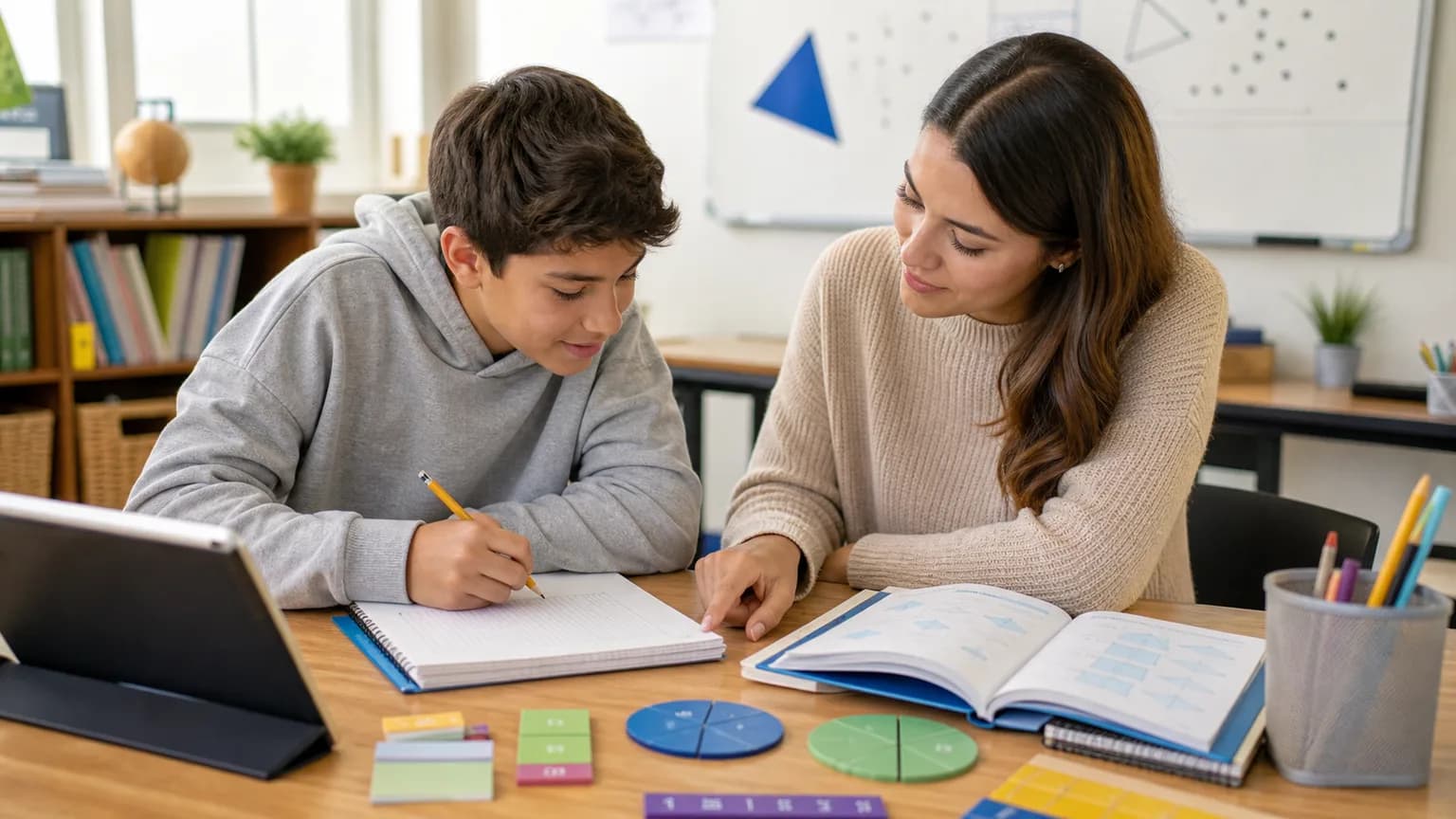 Middle School Math Readiness Checklist for Grades 6-8 visual guide for middle school math readiness checklist